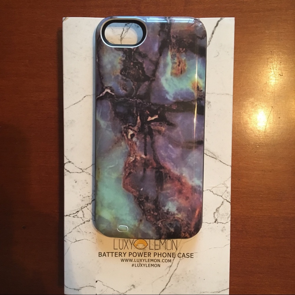 Luxy Lemon Battery Power Phone Case